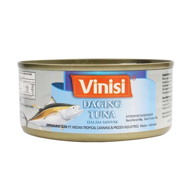 Vinisi Chunk Light Tuna 160 gr