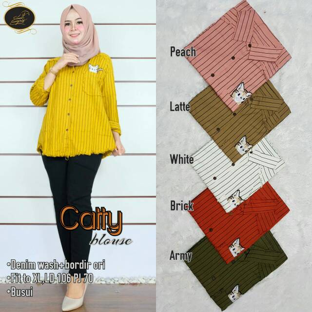 Catty blouse by epie