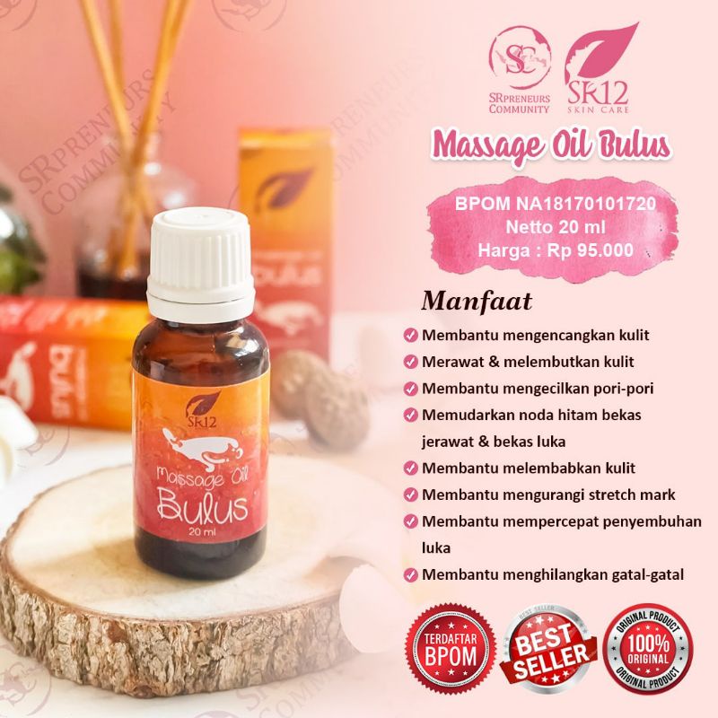 MINYAK BULUS SR12 - 20ml