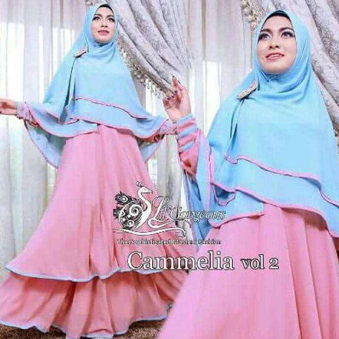 Diskon Camelia Pink Biru Terbaru