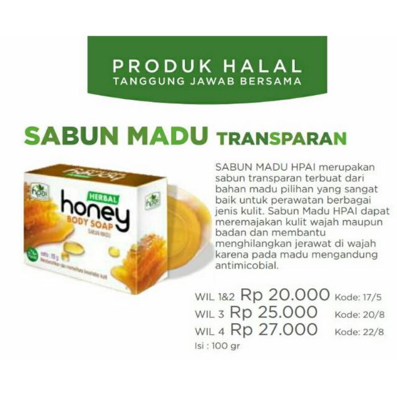 Sabun Madu