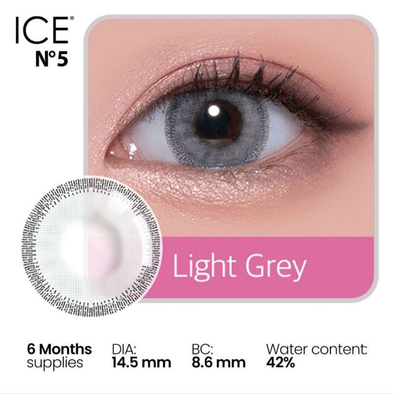 Softlens X2 Ice N5 Light Grey