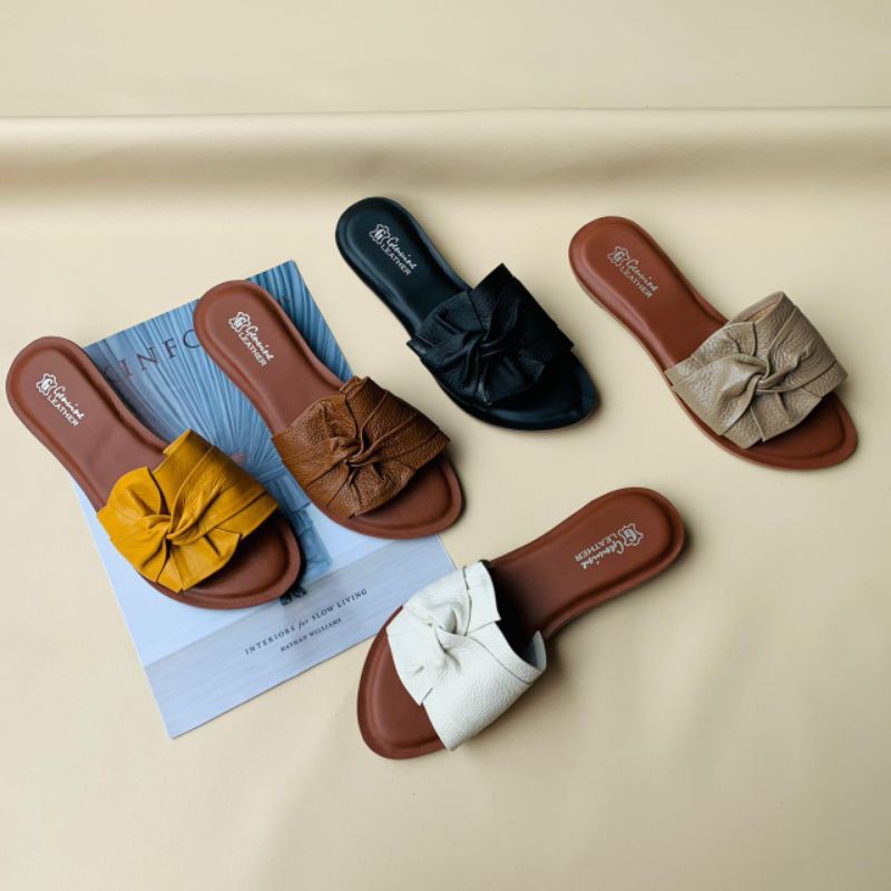 SANDAL KULIT SAPI ASLI MODEL LYODRA SERIES
