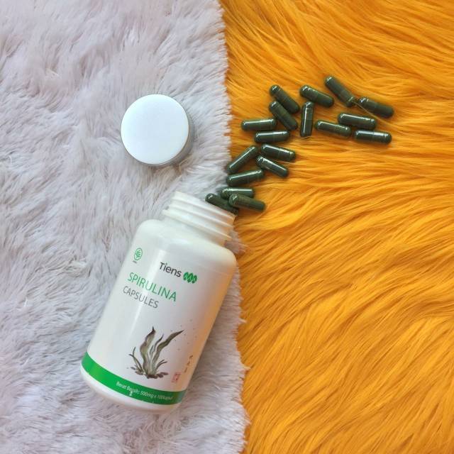 Spirulina capsul/50 pcs/masker spirulina
