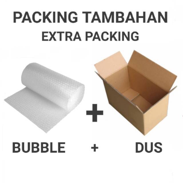 TAMBAHAN PACKING DUS & BUBBLE WRAP