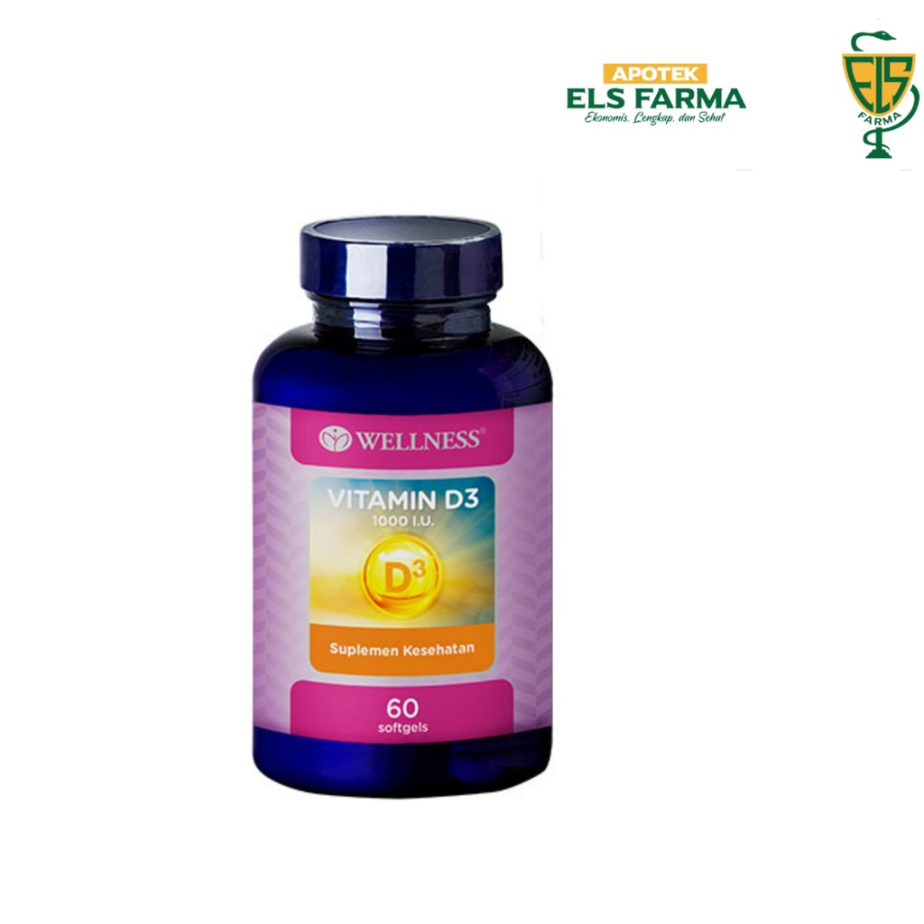 WELLNESS VITAMIN D3 400 IU