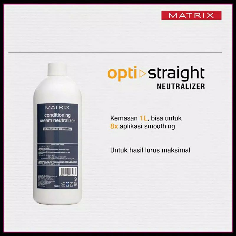 Matrix OptiStraight Netral 1000ml Step 2