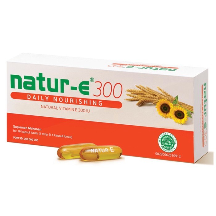 NATUR E 300 IU 16 KAPSUL