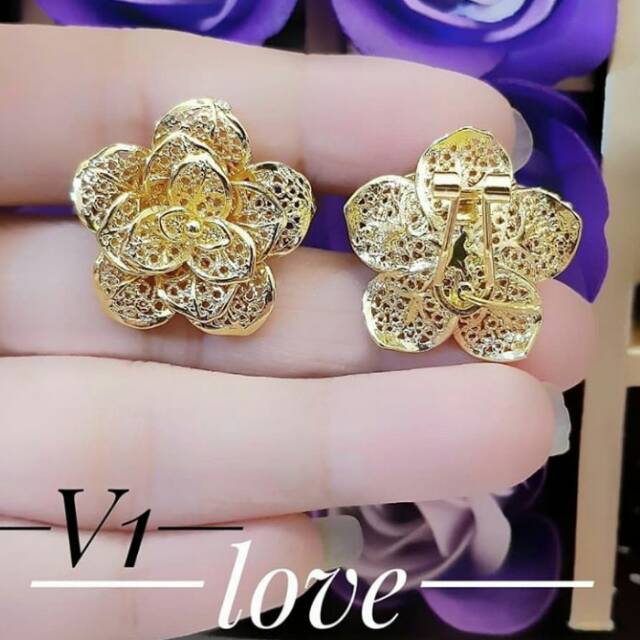 Anting Bunga Kendari Mekar