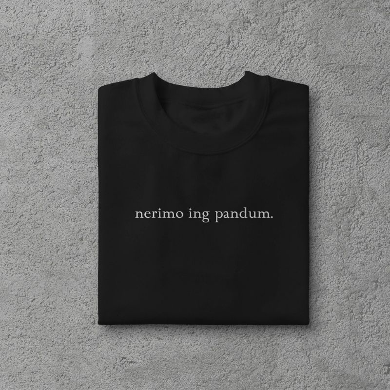 Kaos Custom Kata Kata nerimo ing pandum