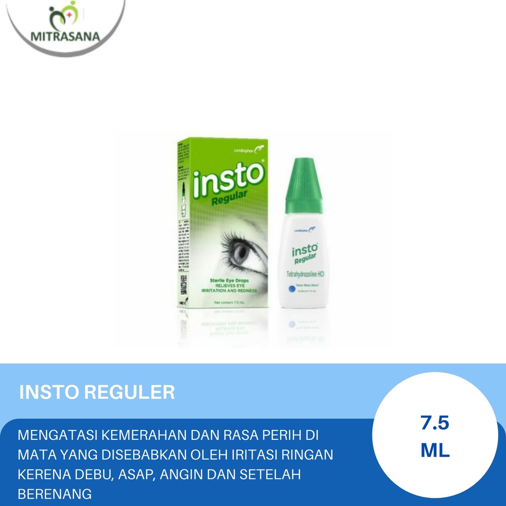 INSTO Regular / Obat Tetes Mata / 7.5 Ml