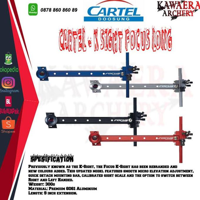 Sight/Fisir Cartel Focus/Bidikan/Kekeran