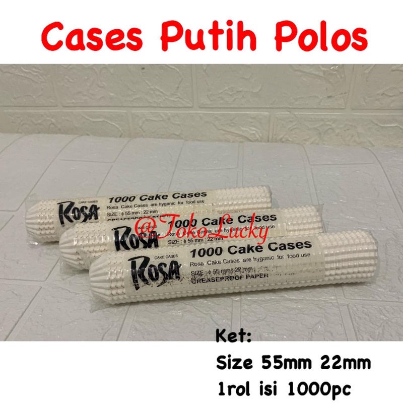 Cake Cases 5,5 Polos / Rosa Cake Cases