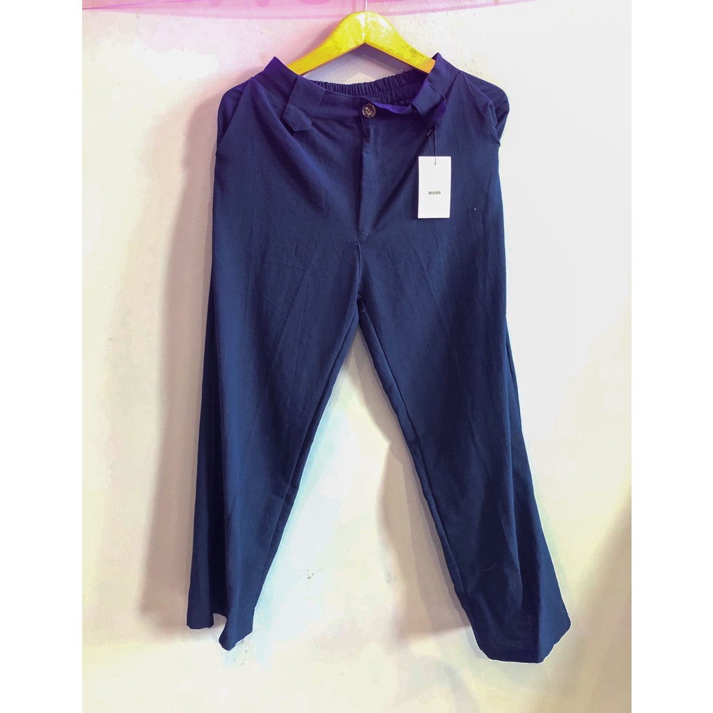 Kulot Linen Biru