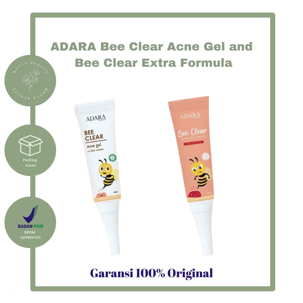 ADARA - Bee Clear Acne Gel & Bee Clear Extra Formula
