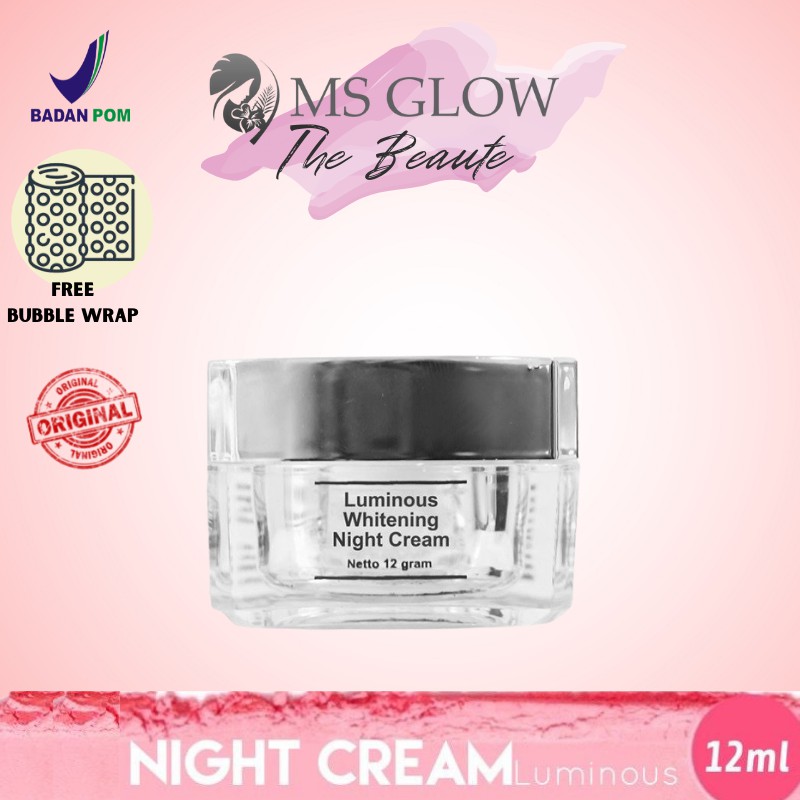 MS Glow Luminous night cream