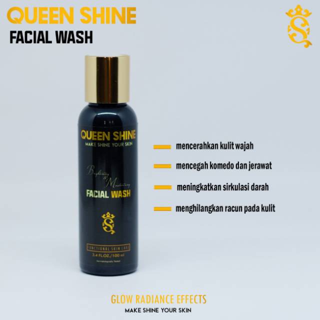 FACIAL WASH QUEEN SHINE