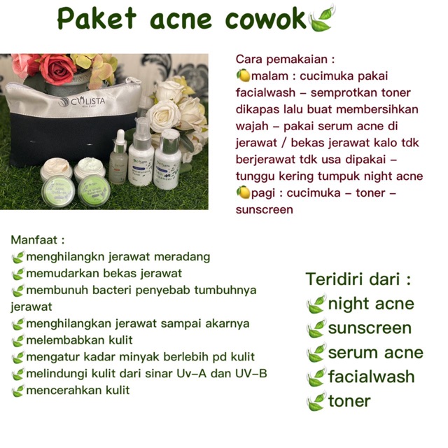 PAKET ACNE COWOK