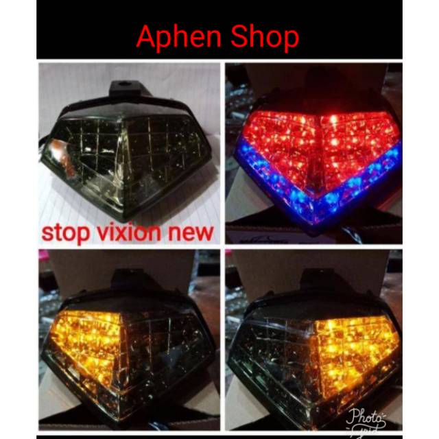 Lampu Stop dan Sen Model New Vixion