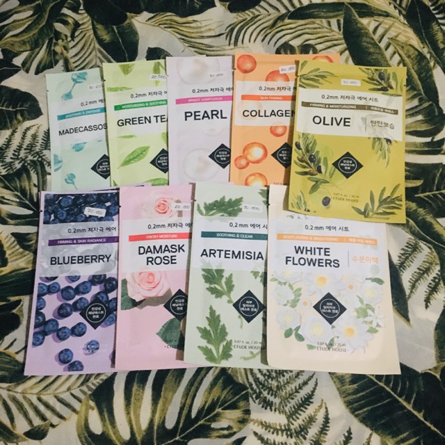 Etude house sheet mask