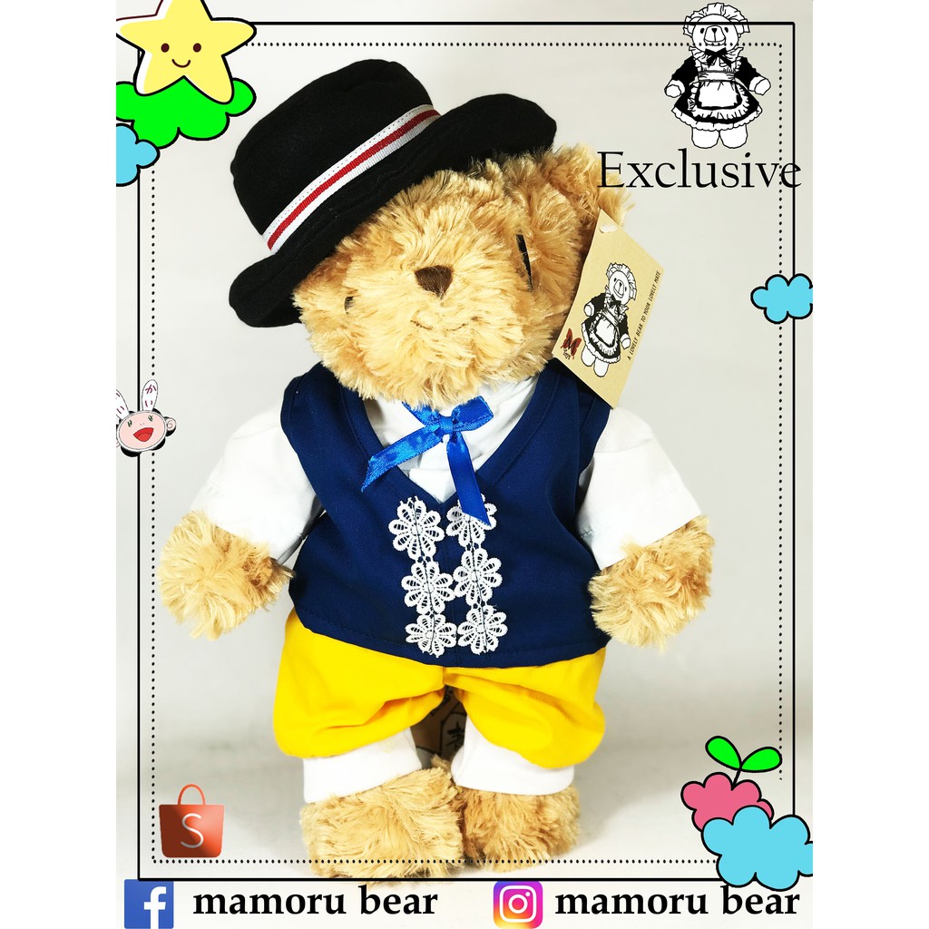 BONEKA TEDDY BEAR MAMORU EXCLUSIVE NO.52