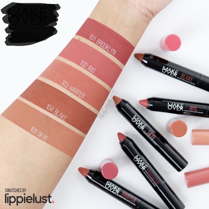 ❤️Backwall.id❤️ MAKE OVER LIPSTIK CRAYON MATTE