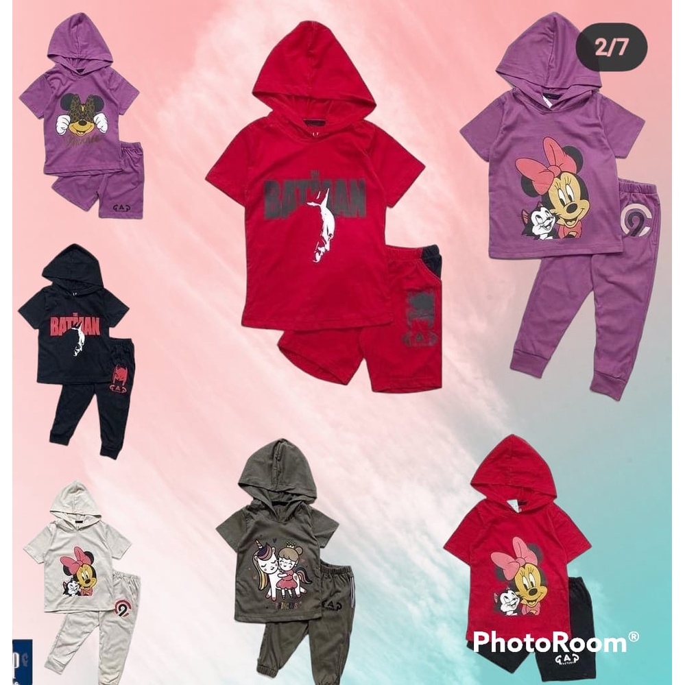 setelan anak hoodie