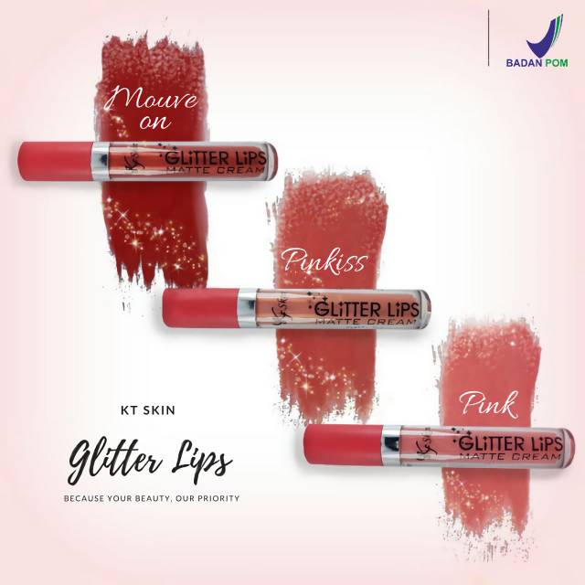 Gliter lipmatte Kfskin cosmetics