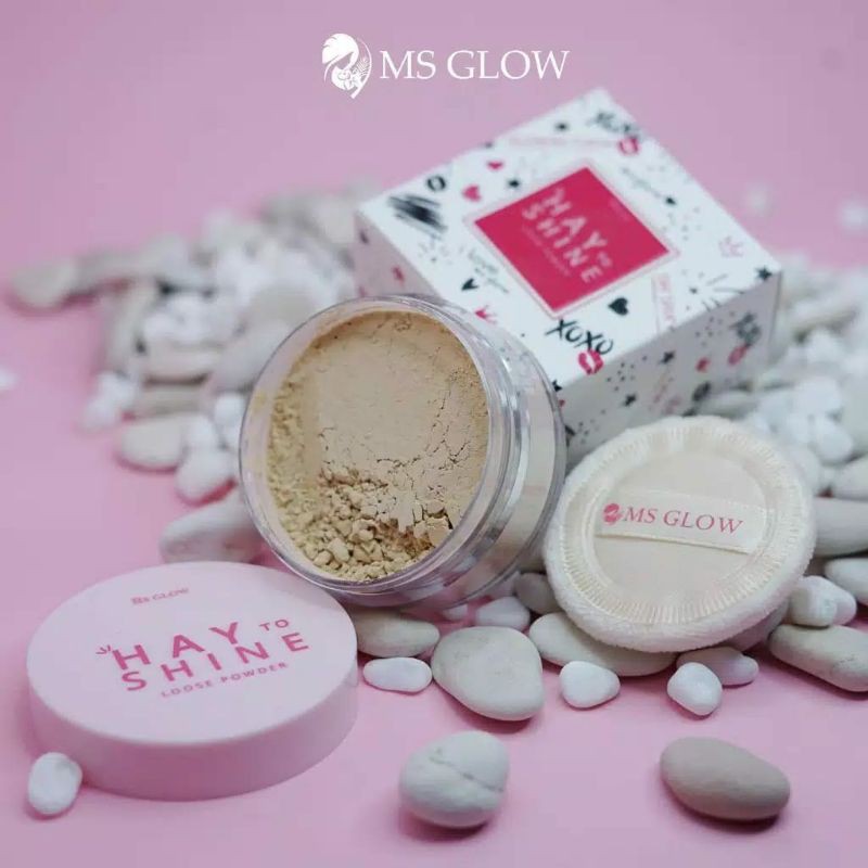 Loose powder msglow