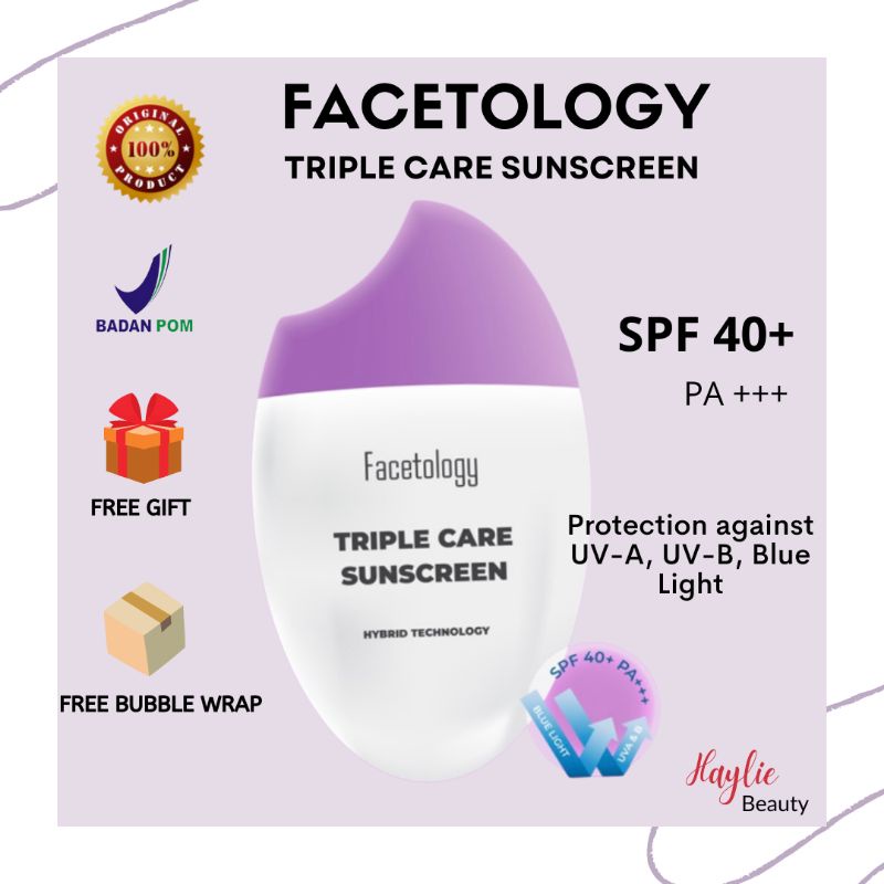 Facetology TripleCare Sunscreen