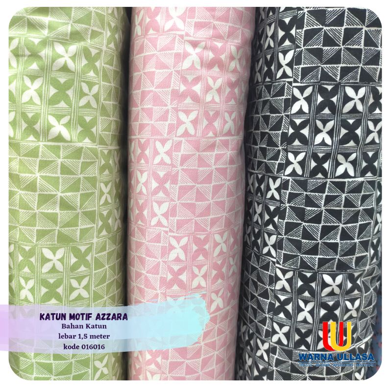 Katun Motif Azzara