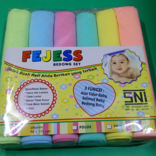 Bedong FEJESS Motif Polos