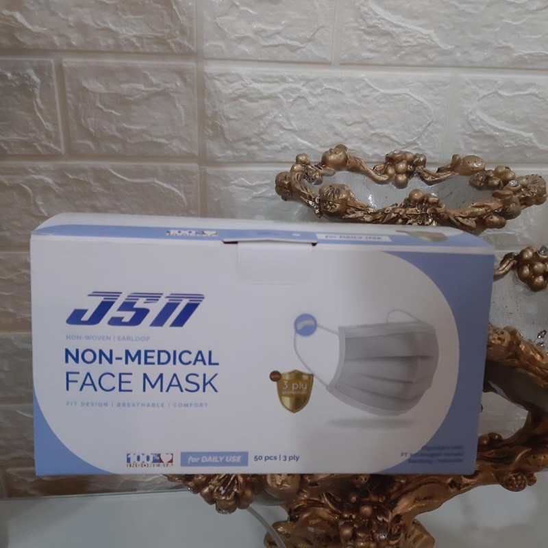 masker 3ply earloop jsn