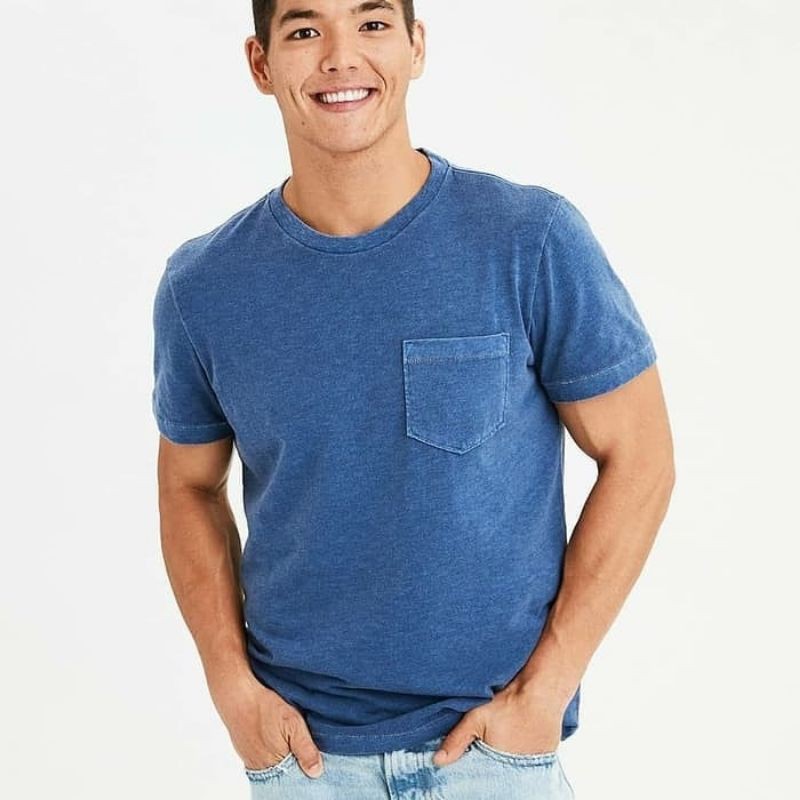 American Eagle men's basic pocket tee ORIGINAL