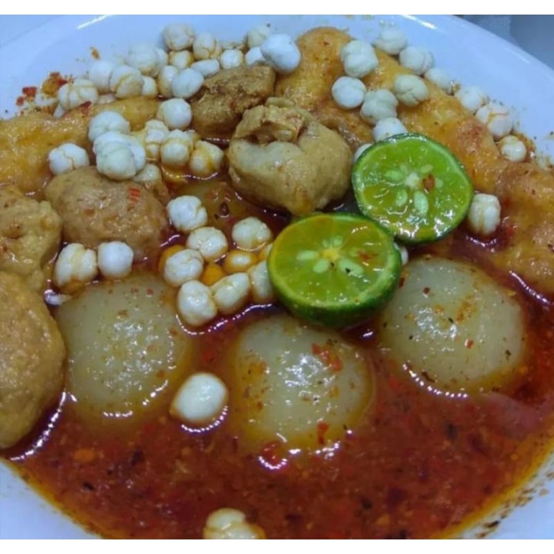 Baso Aci isi suwir ayam