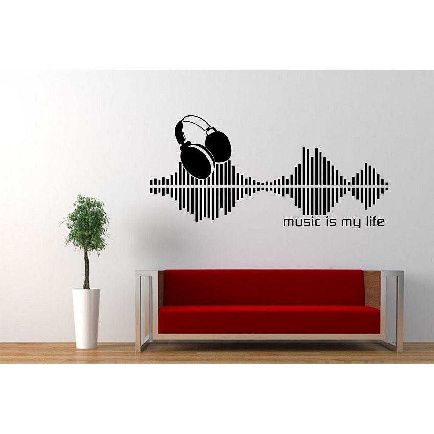 Sticker Dinding / Kaca (110 x 58 cm ) 13