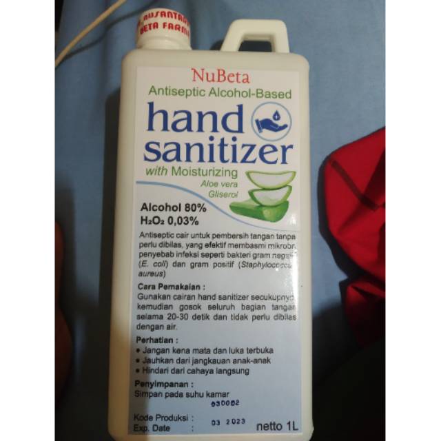 NuBeta handanitizer