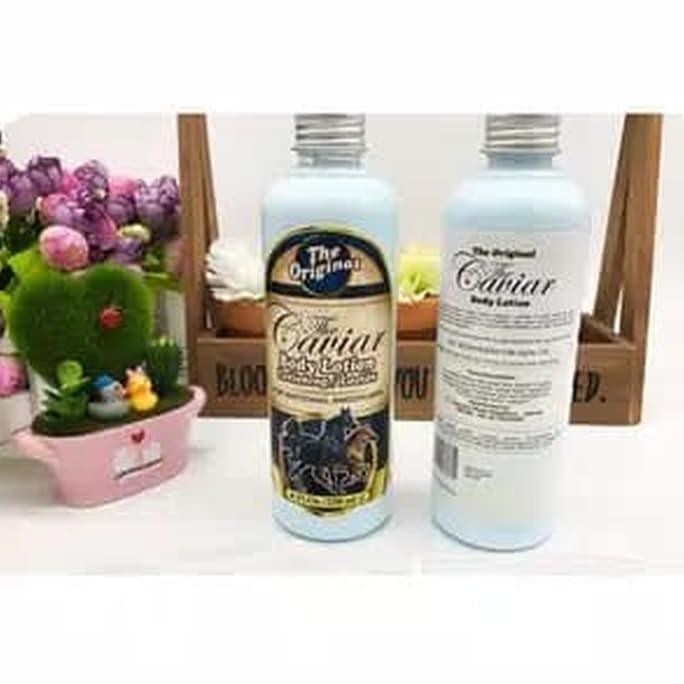 Caviar body lotion