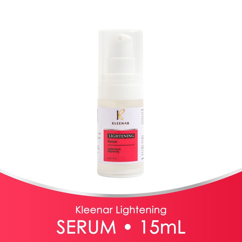 kleenar lightening serum 15ml
