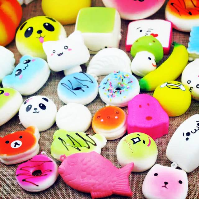 5 pcs squishy random