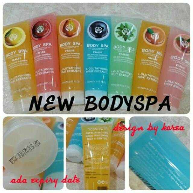 BODY SPA PEELING GEL 400ML