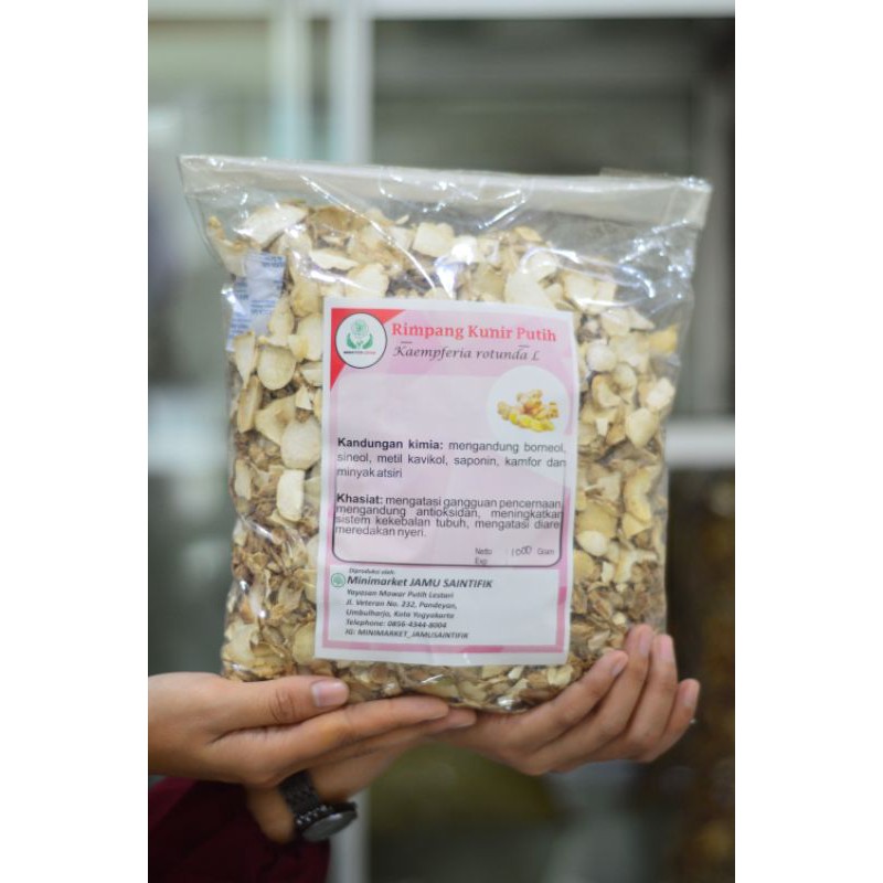 Kunir Putih Kering Premium