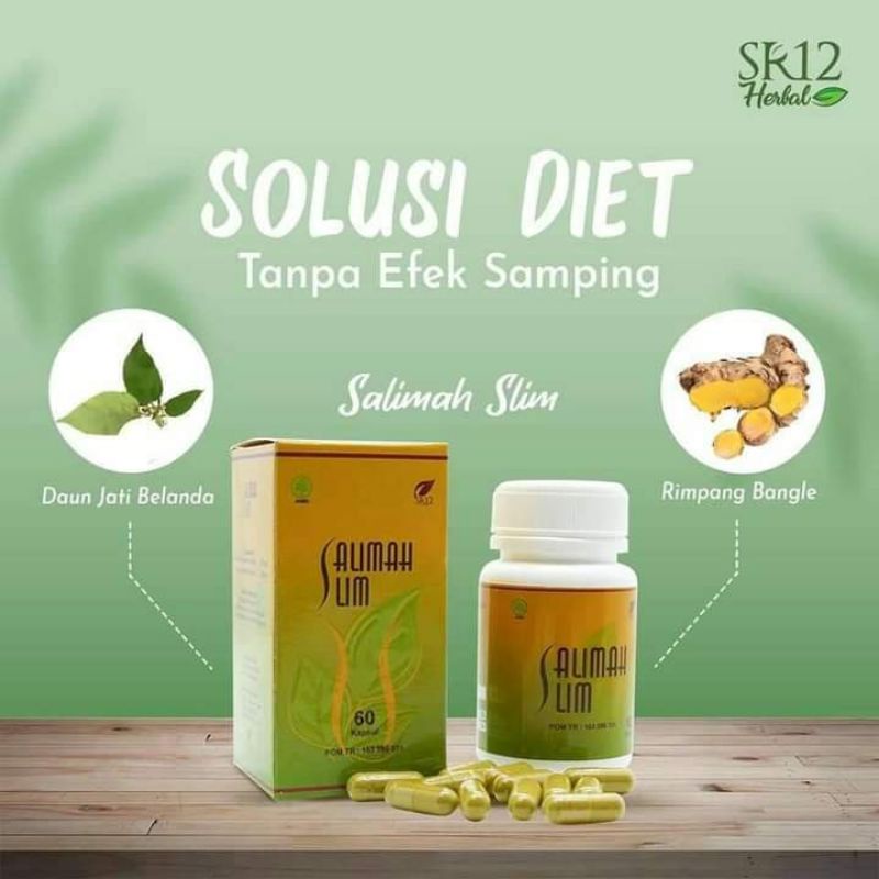 SALIMAH SLIM SR12 60kapsul