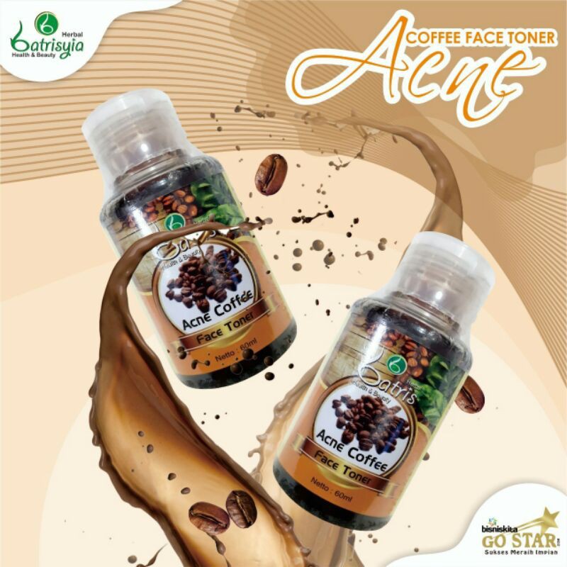 Acne coffe face toner