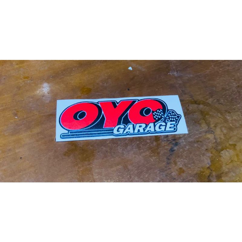 Sticker Oyo Garage