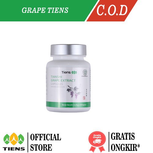 Tiens Grape Extract Tianshi Vigor isi 60 Kapsul