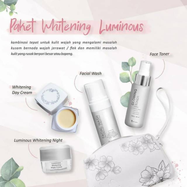 Paket whitening luminos