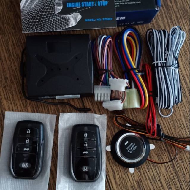 Upgrade PKe Honda passive keyless entry push start engine