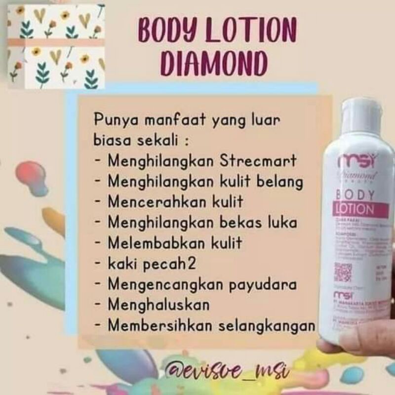 Body Lotion Diamond MSI