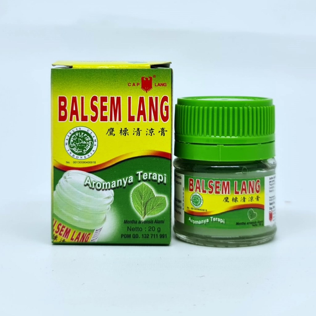 Balsem LANG 20 Gram (SEDANG)